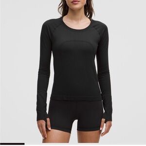 lululemon black swiftly tech long sleeve